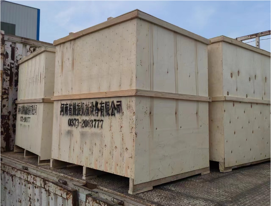 广东省佛山市筛机已发出