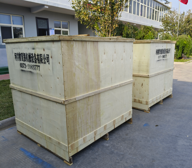 江苏省2台超声波振动筛准备发货